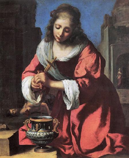 Johannes Vermeer saint praxedis